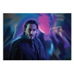 پوستر طرح فیلم John Wick Keanu Reeves مدل NV0372