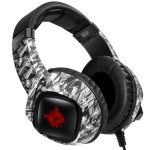 هدست مخصوص بازی اونیکوما مدل K19 Camo-Grey