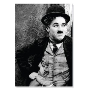 تابلو شاسی طرح چارلی چاپلین Charlie Chaplin مدل M0392