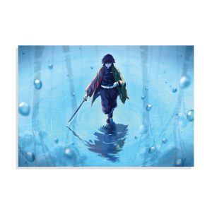 پوستر طرح انیمه شیطان کش Demon Slayer مدل M0031
