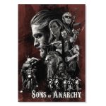 پوستر طرح سریال Sons of Anarchy SOA مدل M0434