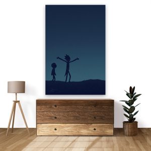 پوستر طرح Rick and Morty مدل NV0016