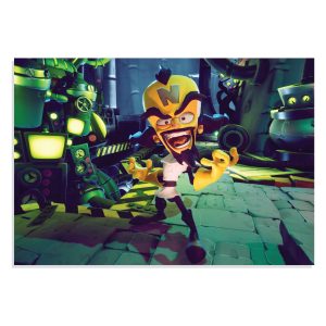 پوستر  طرح Gaming بازی کراش باندیکوت مدل NV0952