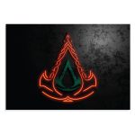 پوستر طرح بازی کیش قاتل والهالا Assassins Creed Valhala مدل NV0931