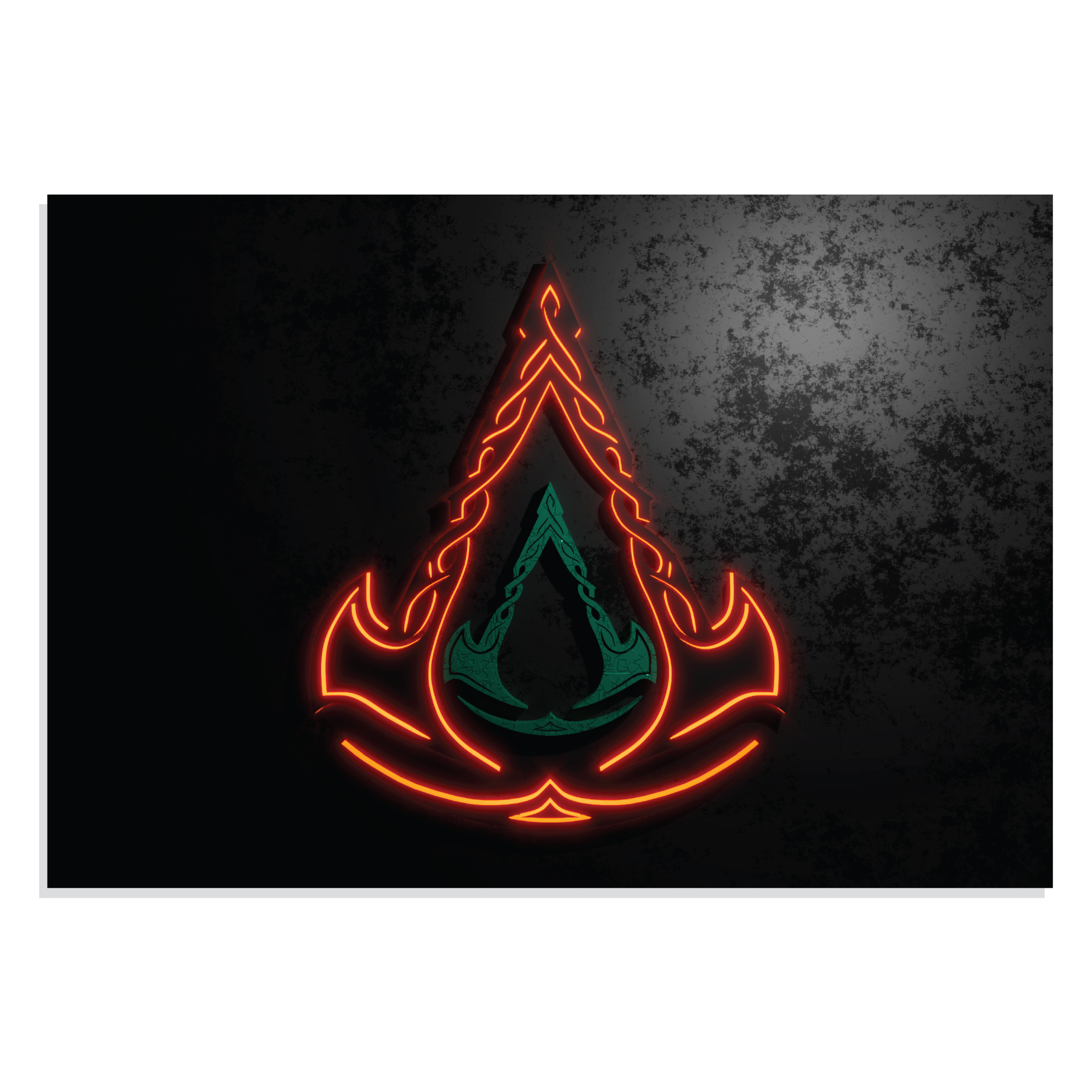 پوستر طرح بازی کیش قاتل والهالا Assassins Creed Valhala مدل NV0931