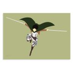 پوستر طرح انیمه Attack on Titan مدل NV0294