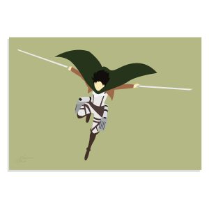 پوستر طرح انیمه Attack on Titan مدل NV0294
