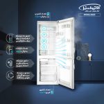 یخچال و فریزر 16 فوت الکترواستیل مدل ES20