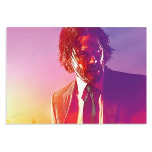پوستر  طرح فیلم John Wick Keanu Reeves مدل NV0376