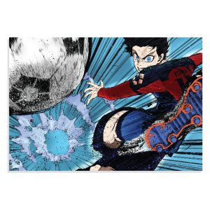 پوستر  طرح انیمه قفل آبی Blue Lock Anime مدل NV0509