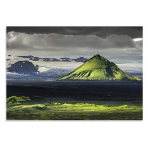 پوستر طرح چشم انداز زیبایی از آیس لند Beautiful Iceland Landscape مدل NV0774