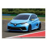 پوستر  طرح ماشین رنو زویی - Renault Zoe مدل NV0717