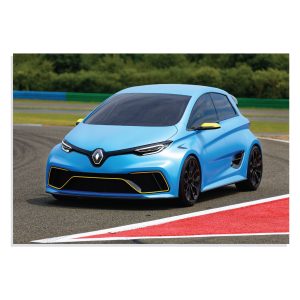 پوستر  طرح ماشین رنو زویی - Renault Zoe مدل NV0717