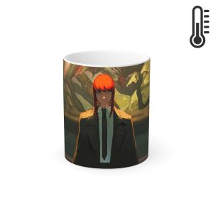 ماگ حرارتی نورو استور طرح انیمه مرد اره برقی - Chainsaw Man Makima کد NM0584