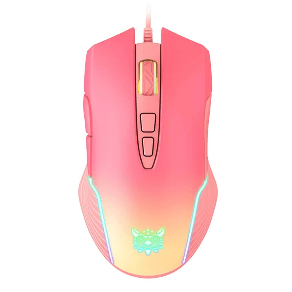 ماوس مخصوص بازی اونیکوما مدل CW905 Peach Gradient