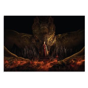 پوستر  طرح سریال House of the Dragon مدل NV0269