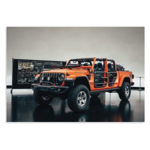 پوستر  طرح ماشین جیپ گلادیاتور گراویتی Jeep Gladiator Gravity مدل NV0662