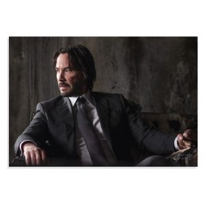 پوستر طرح فیلم John Wick Keanu Reeves مدل NV0367
