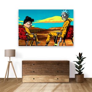 پوستر طرح Rick and Morty مدل NV0011