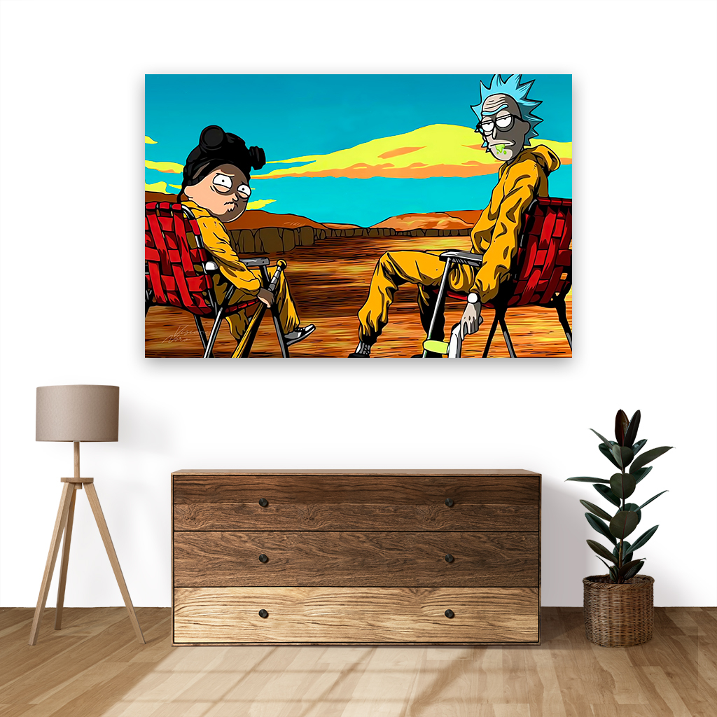 پوستر طرح Rick and Morty مدل NV0011