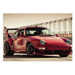 پوست طرح ماشین پورشه کلاسیک - Porsche Classic Car مدل NV0713