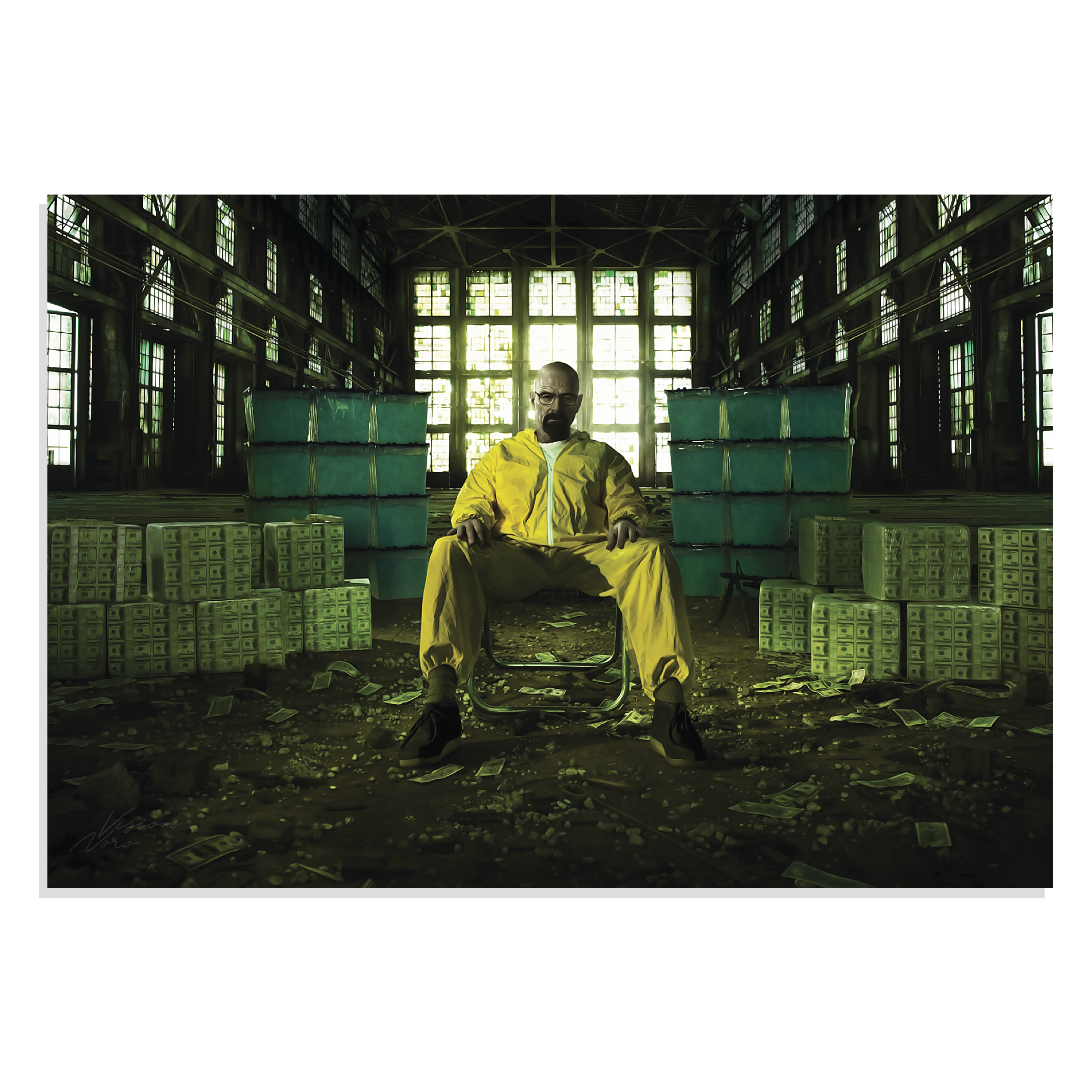 پوستر طرح سریال Breaking Bad مدل NV0331