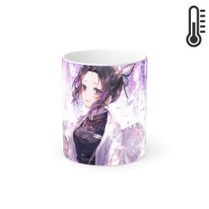 ماگ حرارتی نورو استور طرح انیمه شیطان کش هاشیرا حشره - Shinobu Kochou - Kimetsu no Yaiba - Demon Slayer کد NM0661