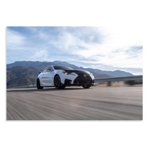 پوسترطرح ماشین لکسوس آر سی اف Lexus RC F Track Edition مدل NV0675