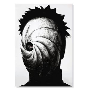 پوستر طرح انیمه ناروتو اوچیها اوبیتو شارینگان مدل M0271 M0271 Naruto Anime Uchiha Obito Sharingan Chassis Panel