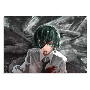تابلو شاسی طرح انیمه مرد اره برقی Chainsaw Man Anime مدل NV0528