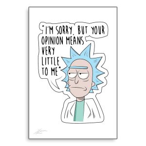 پوستر طرح Rick and Morty مدل NV0005