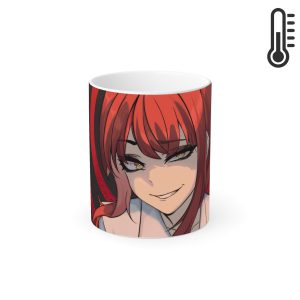 ماگ حرارتی نورو استور طرح انیمه مرد اره برقی - Chainsaw Man Makima کد NM0590