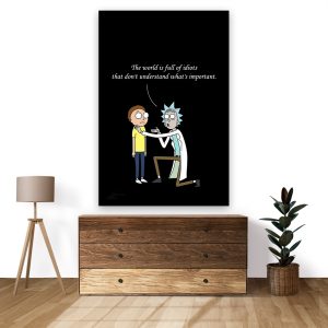 پوستر طرح Rick and Morty مدل NV0015