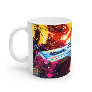 ماگ نورو استور طرح بازی سایبرپانک Cyberpunk 2077 Game کد NM6662