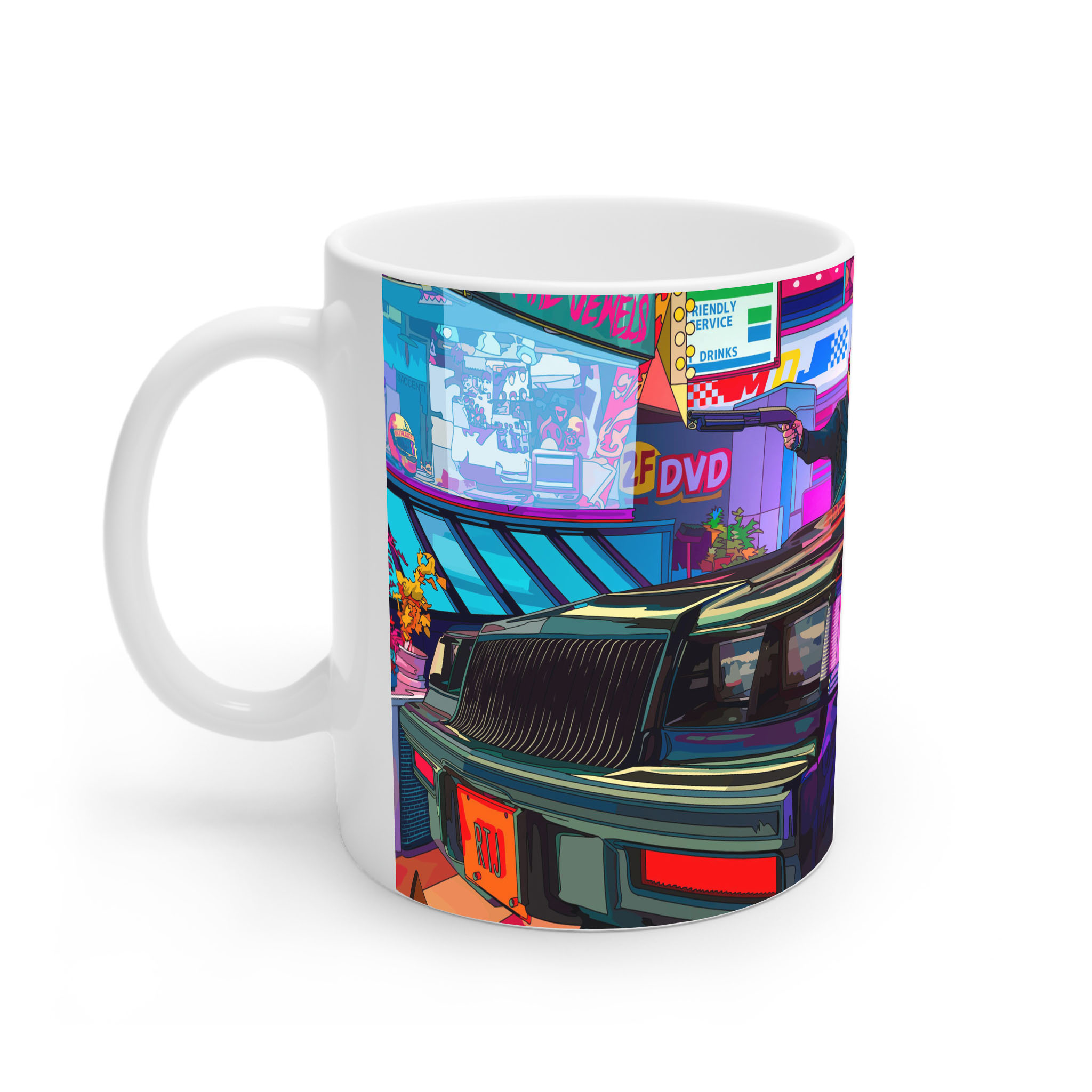 ماگ نورو استور طرح بازی سایبرپانک Cyberpunk 2077 Game کد NM6770