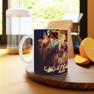 ماگ نورو استور طرح بازی سایبرپانک Cyberpunk 2077 Game کد NM6683