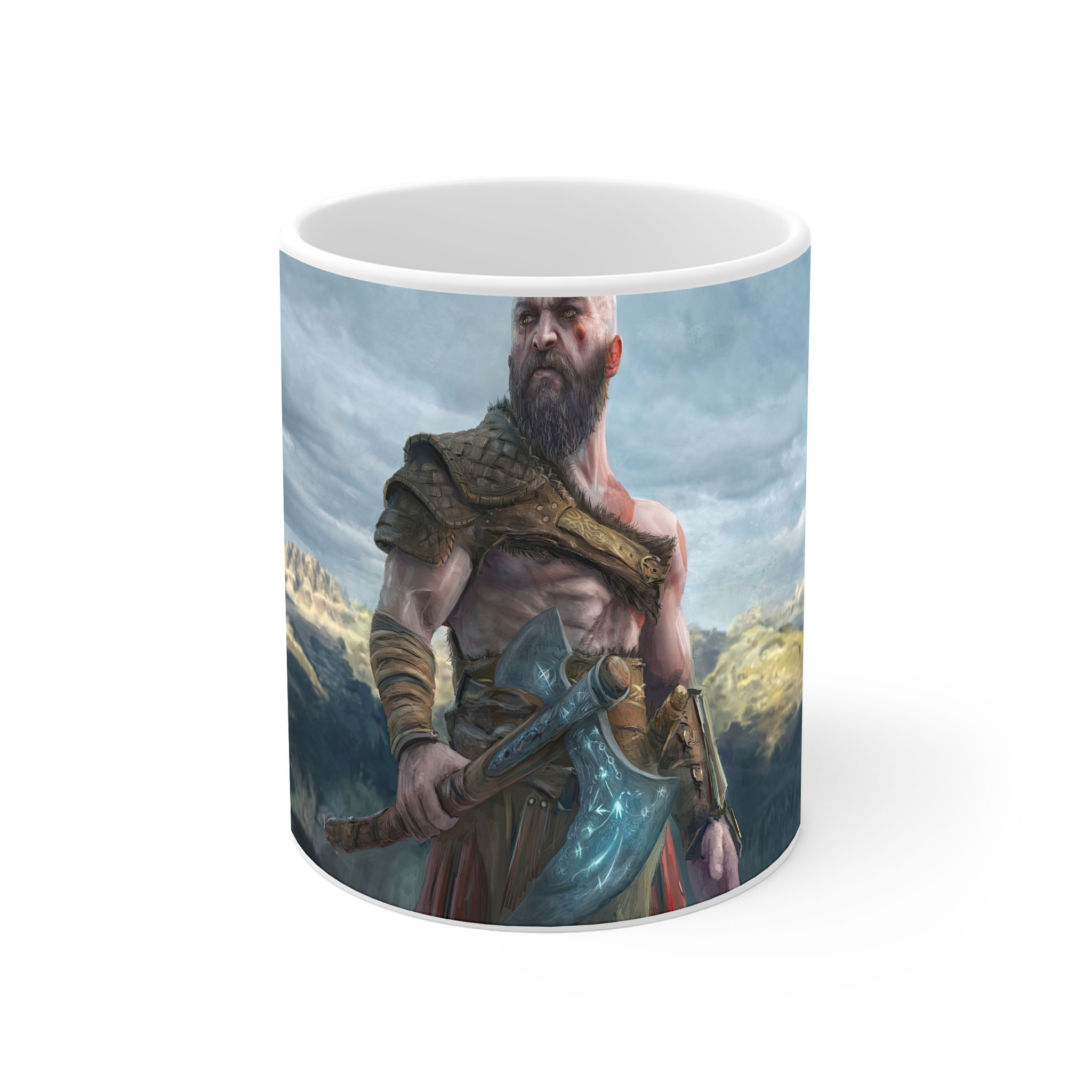 ماگ نورو استور طرح بازی خدای جنگ گاد آف وار God of War Kratos Game کد NM7835