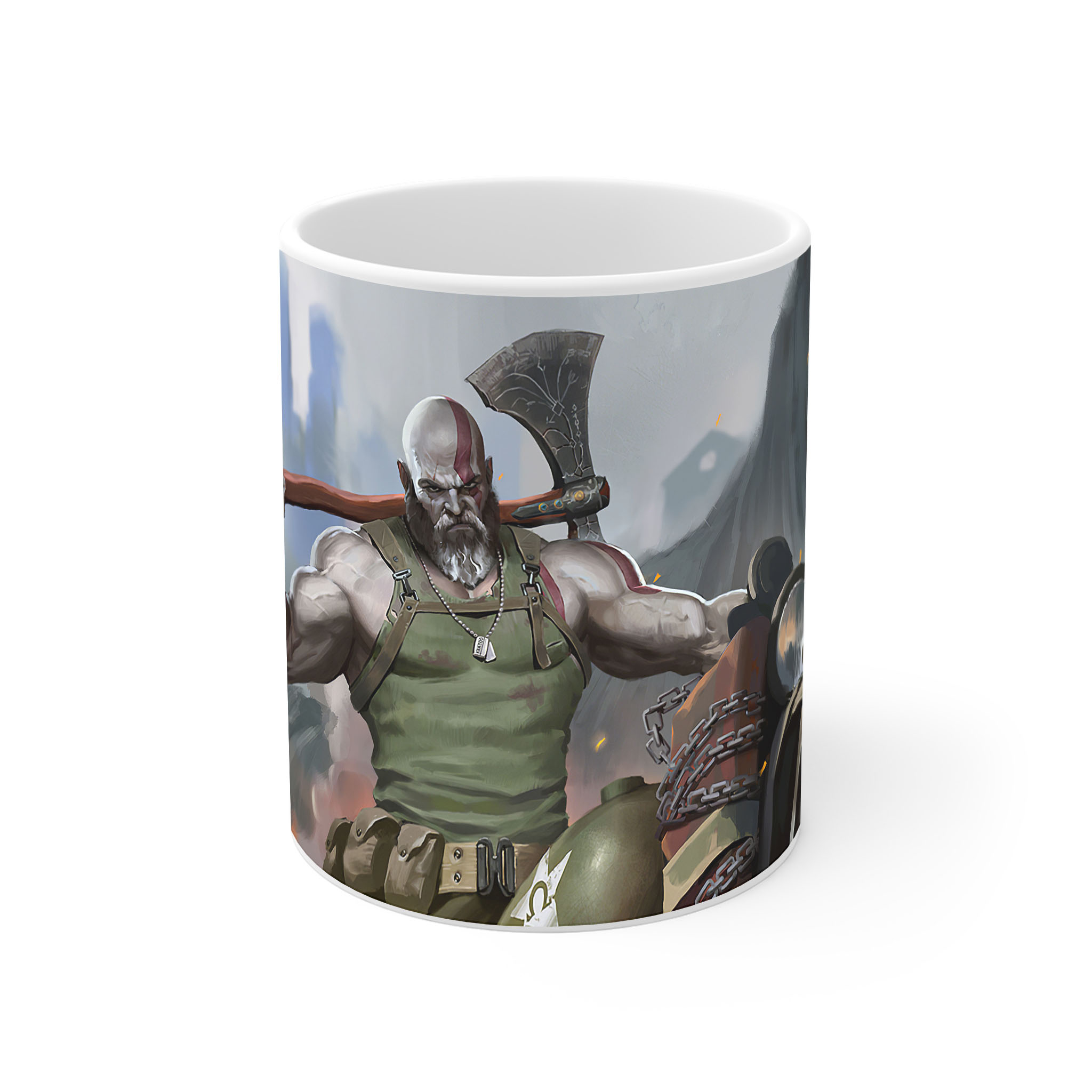 ماگ نورو استور طرح بازی خدای جنگ گاد آف وار God of War Kratos Game کد NM7782