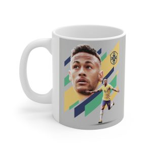 ماگ طرح ماگ طرح فوتبالی نیمار neymar مدل NM1610