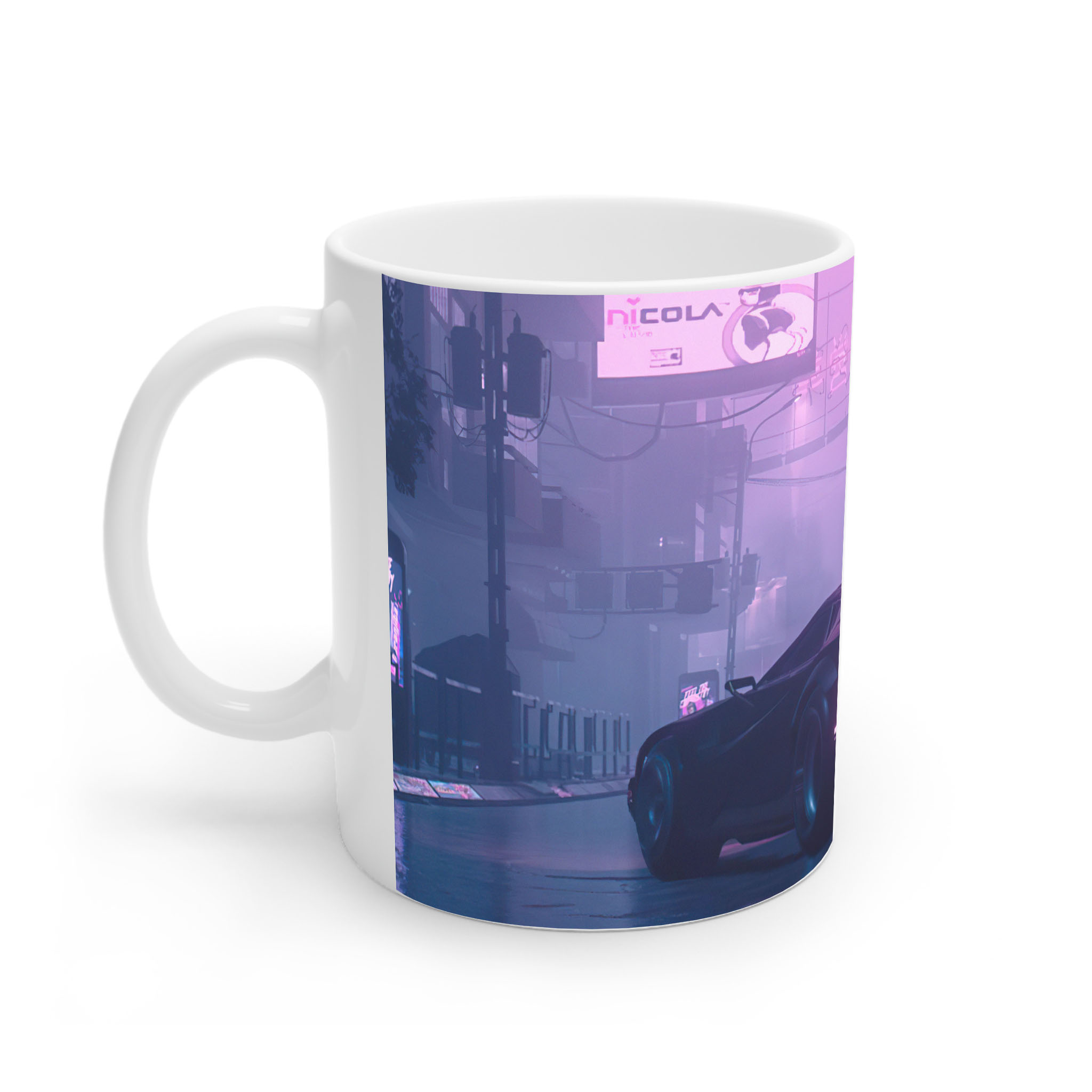 ماگ نورو استور طرح بازی سایبرپانک Cyberpunk 2077 Game کد NM6758