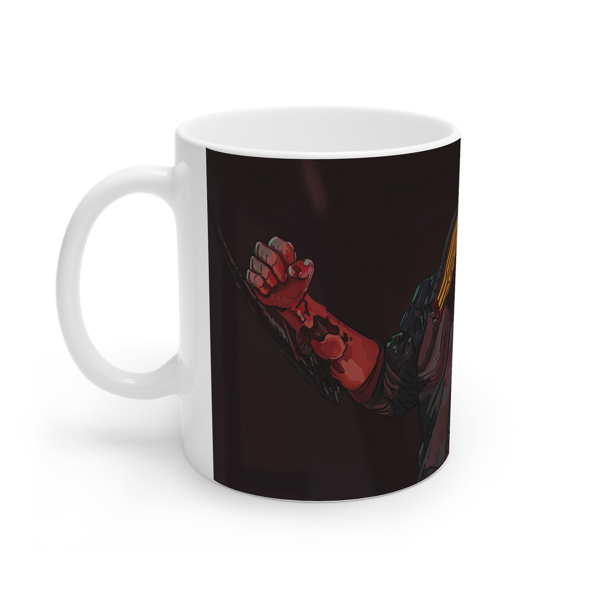 ماگ نورو استور طرح بازی سایبرپانک Cyberpunk 2077 Game کد NM6786