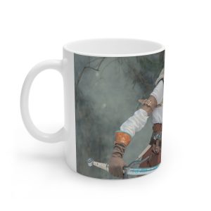 ماگ نورو استور طرح بازی ویچر The Witcher شخصیت Ciri در فضای جنگلی کد NM10087
