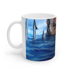 ماگ نورو استور طرح فیلم آکوامن Aquaman قهرمان در حال ظهور از آب کد NM10514
