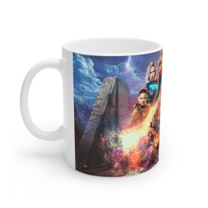 ماگ نورو استور طرح فیلم انتقام‌جویان Avengers کاپیتان مارول و قهرمانان Endgame کد NM10608
