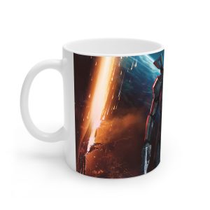 ماگ نورو استور طرح بازی Mass Effect Game فرمانده شپرد در نمای کیهانی کد NM8348