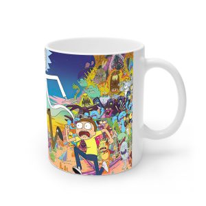 ماگ نورو استور طرح سریال ریک و مورتی Rick and Morty کد NM4896