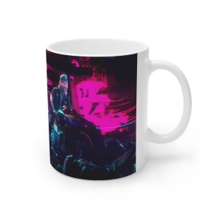 ماگ نورو استور طرح بازی Cyberpunk 2077 مدل گروه موسیقی Samurai کد NM6529