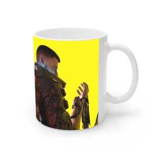 ماگ نورو استور طرح بازی سایبرپانک Cyberpunk 2077 Game کد NM6655