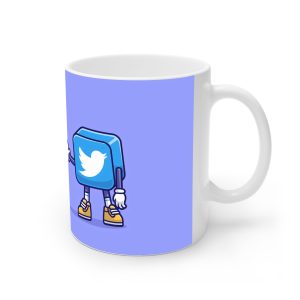 ماگ نورو استور طرح Twitter Bird Gone کد NM15101