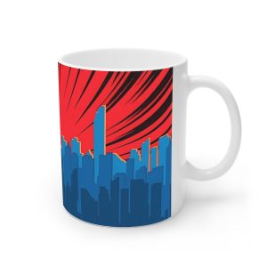 ماگ نورو استور طرح Pop Style Comic City کد NM15719
